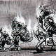 Illustration for article titled Terminators T-600s Look Like Terrifying Frankenstein Clowns